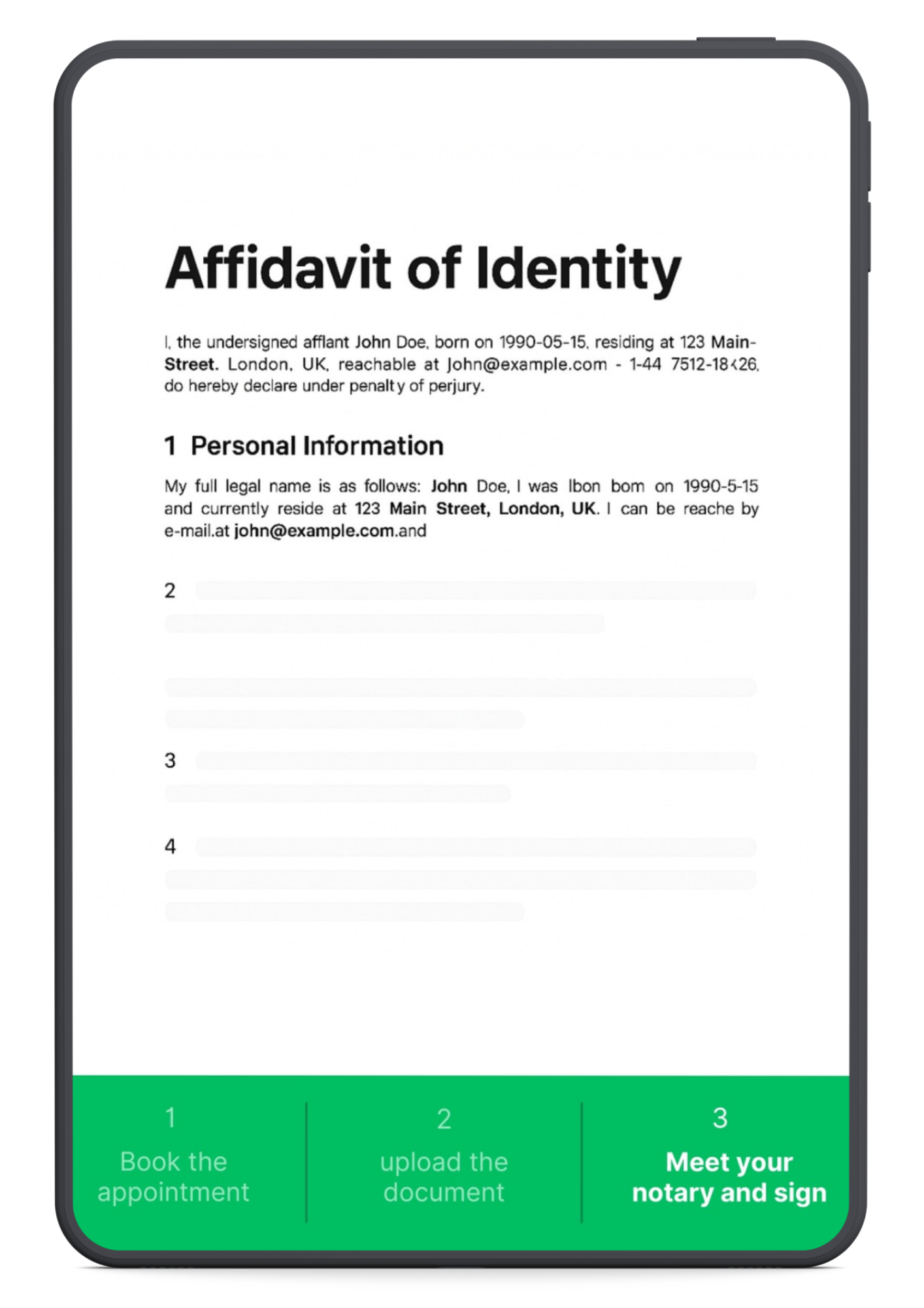 4-Affidavit of Identity